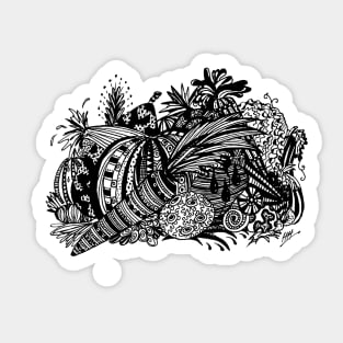 Vegetables Aussie Tangle Sticker